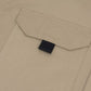 Camisa Worked Disturb Cargo Button-Up In Bege