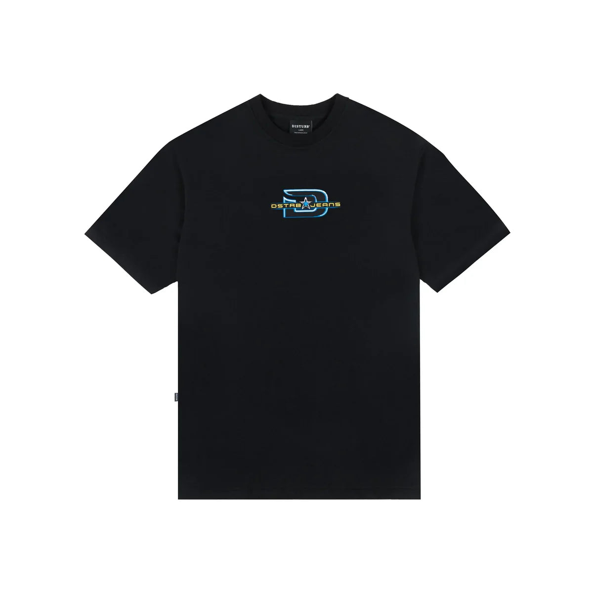 Camiseta Disturb DSTRB Jeans Preto