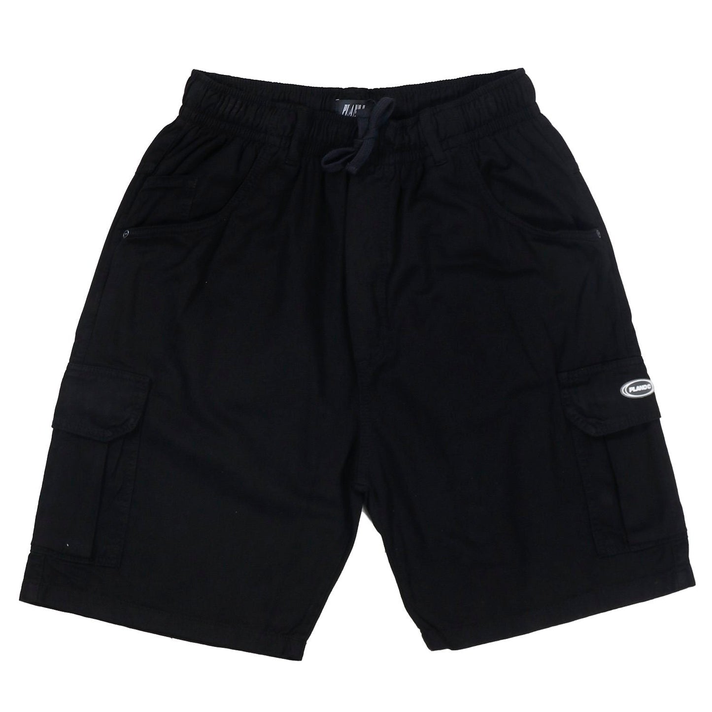 Bermuda Plano C Sarja Cargo Balão Preto