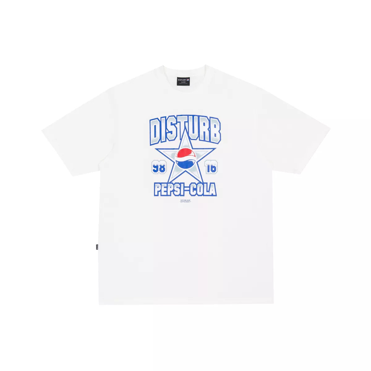 Camiseta Cola Star T-Shirt In Off-White - S Disturb
